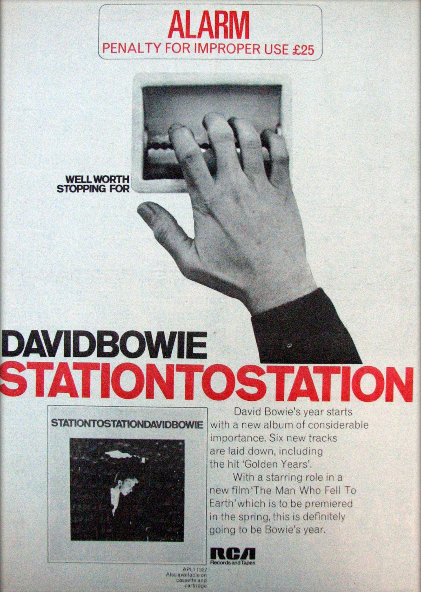 Return of the Thin White Duke: David Bowie's Station to Station
